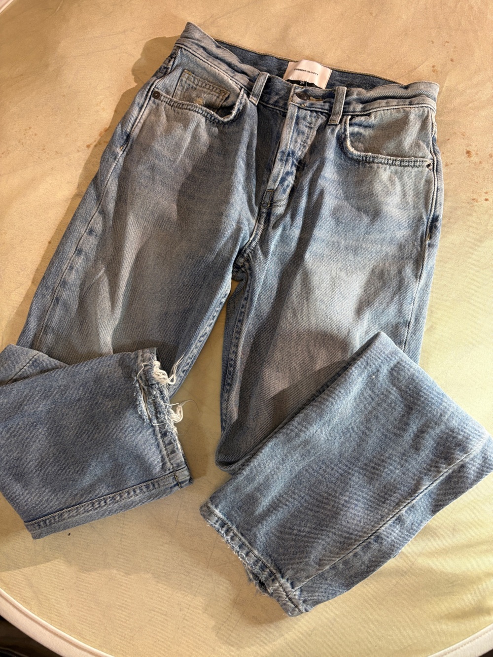 Current/Elliott Light Blue Women’s Boyfriend Jeans - Picture 3 of 9